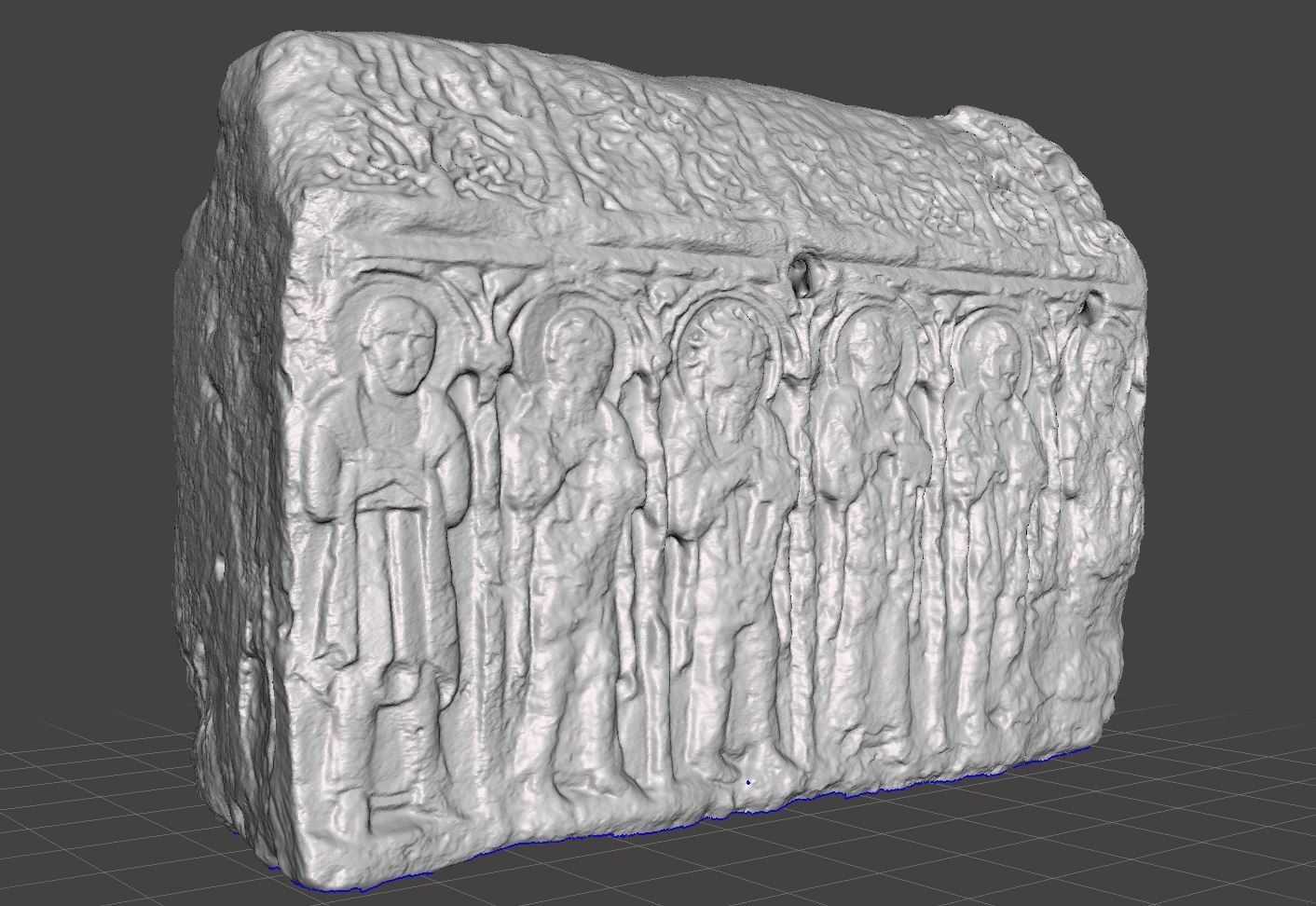 A 3D scan of the Hedda stone